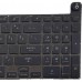 Πληκτρολόγιο Laptop Asus FA706 FX706 TUF706 US μαύρο με οριζόντιο ENTER και backlit